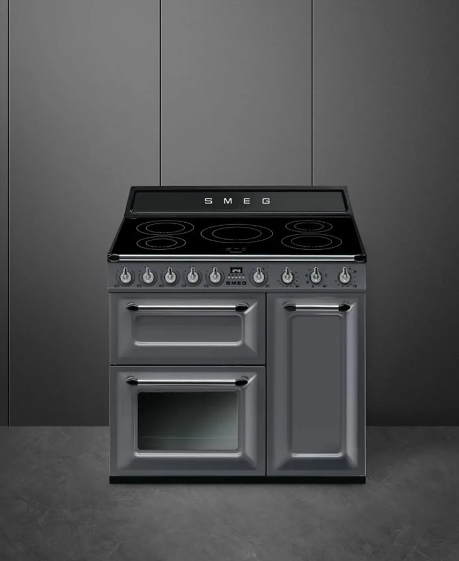 90cm Victoria Range Cooker with Induction Hob | Slate Grey