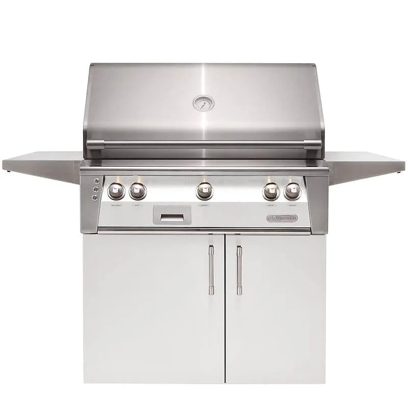 Alfresco ALXE 36-Inch Freestanding Gas Grill With Sear Zone And Rotisserie