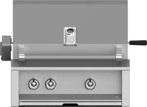 Aspire by Hestan 30-Inch Built-In Gas BBQ Grill With Rotisserie And U-Burner