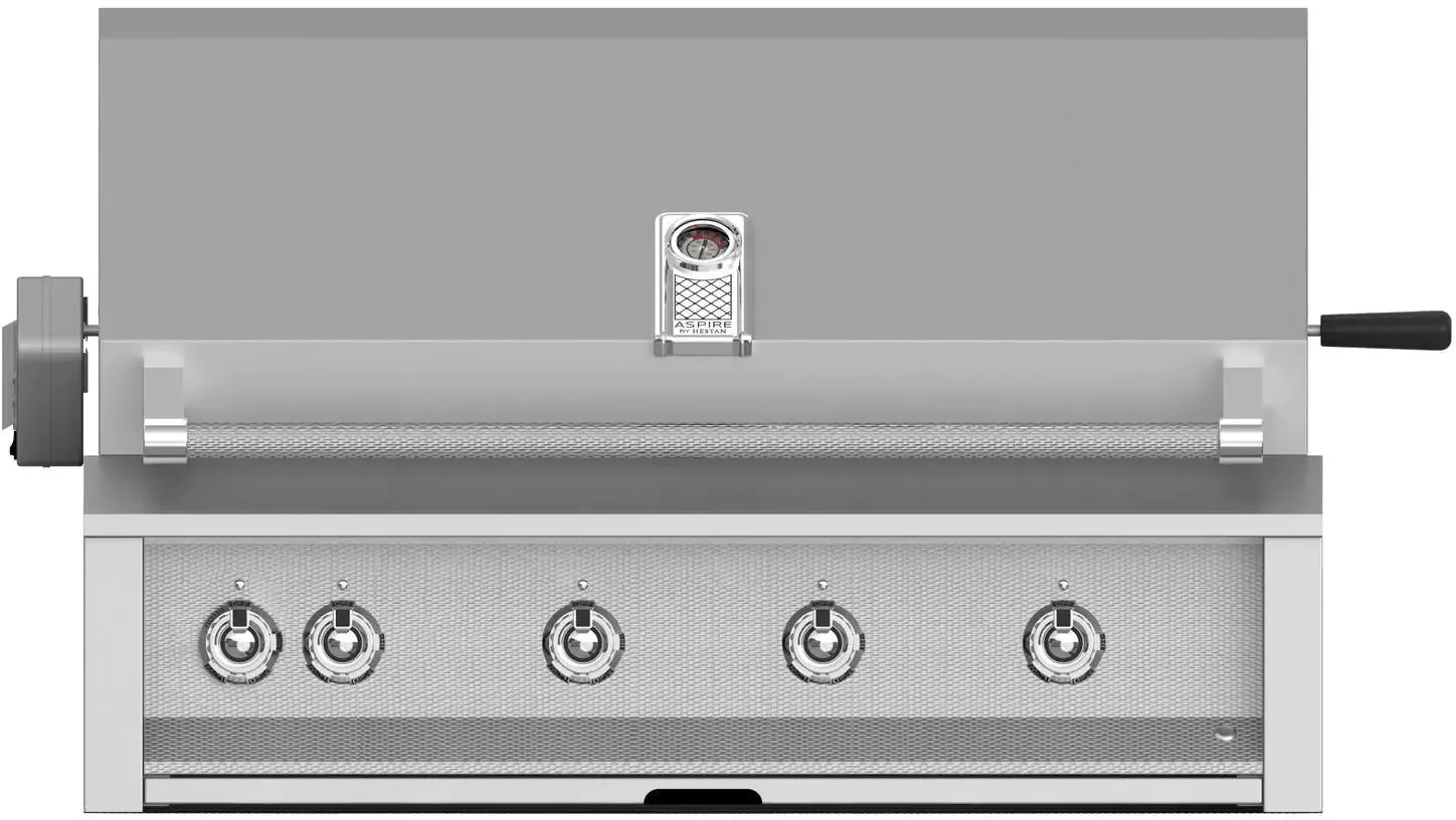 Aspire by Hestan 42-Inch Built-In Gas BBQ Grill With Rotisserie And U-Burner