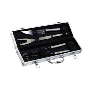 BBQ Set Metal Box with 3 Accessories