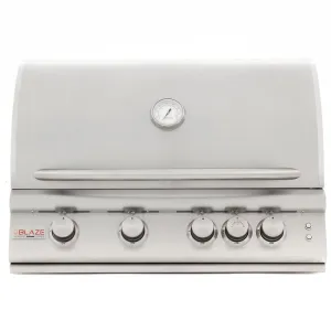 Blaze Premium LTE Marine Grade 316L 4-Burner Built-in Grill