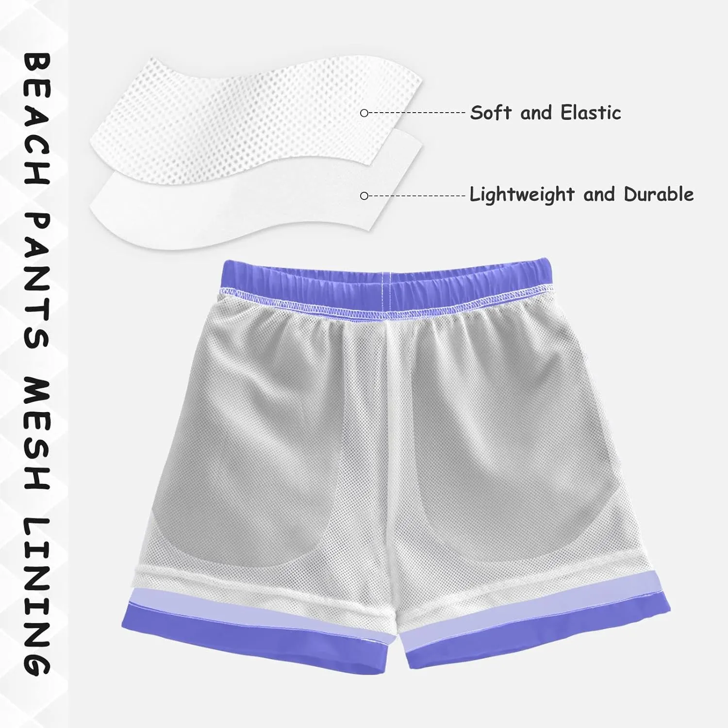 Boys Swim Trunks Summer Drawstring Toddler Swim Board Shorts Quick Dry Little Boys Bathing Suit Beach Hawaii Vacation 2T-16