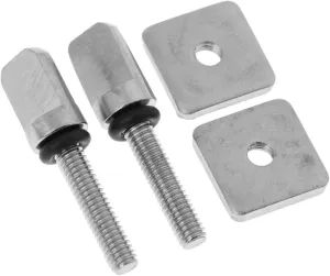 Bulk 2 SUP Fin Screw & Sliding Plate, O Ring Replacement - Universal for Longboard, SUP, Stand up Paddleboard