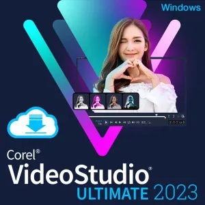 Corel VideoStudio Ultimate 2023 | Video Editing Software with Premium Effects Collection | Slideshow Maker, Screen Recorder, DVD Burner [PC Download]