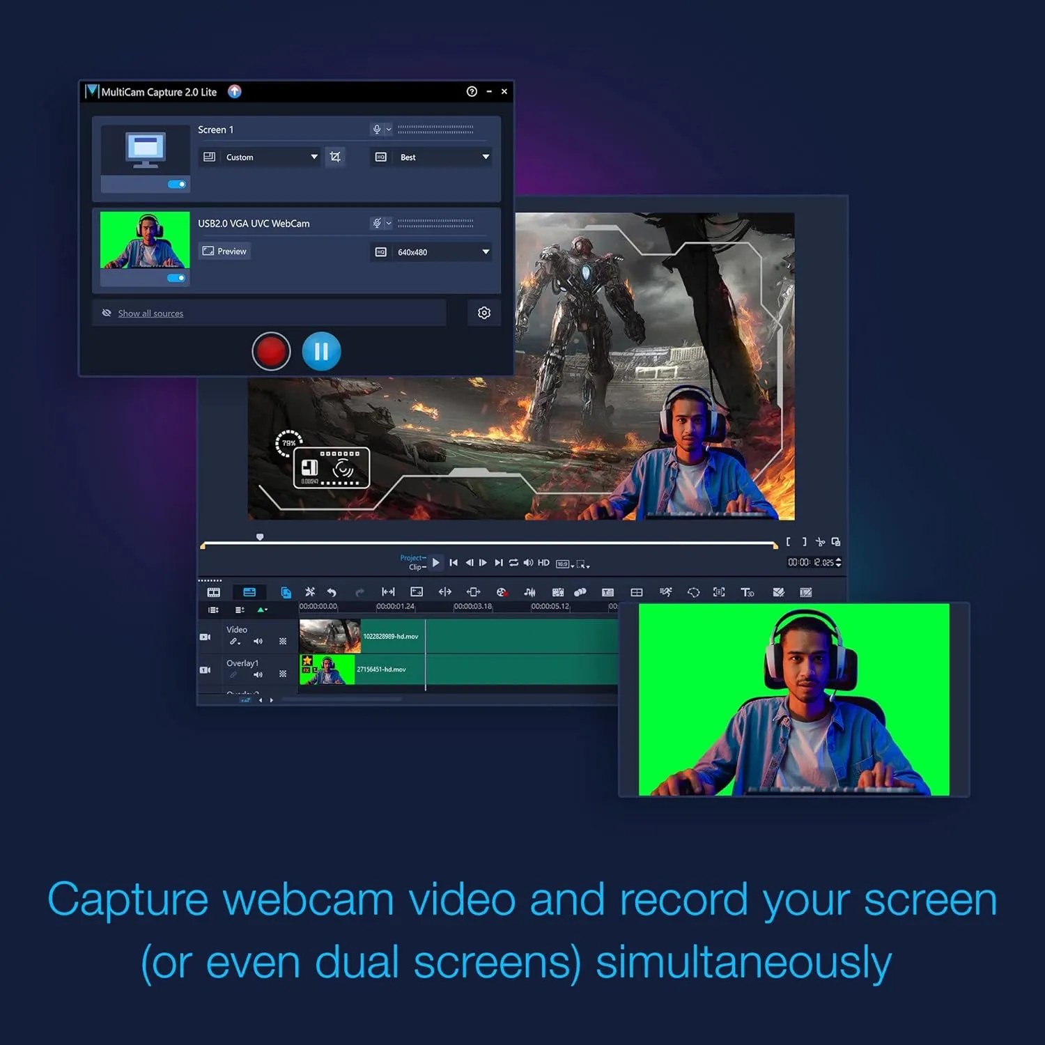 Corel VideoStudio Ultimate 2023 | Video Editing Software with Premium Effects Collection | Slideshow Maker, Screen Recorder, DVD Burner [PC Download]