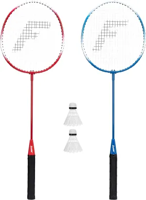 Franklin Sports Badminton Racket   Birdie Set - Replacement Badminton Equipment for Kids   Adults - 2 Player - 4 Player Badminton Racket Sets