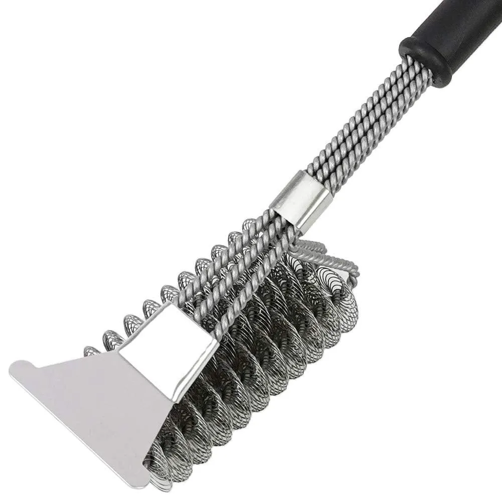 Grill Brush and Scraper, 3 in 1 BBQ Cleaner.