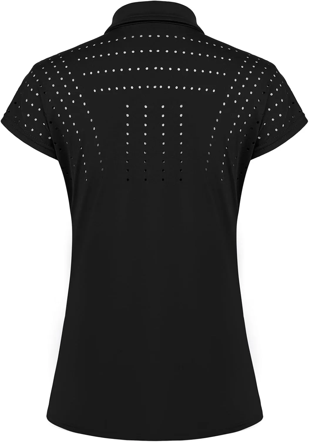 JACK SMITH Womens Golf Shirts Short Sleeve Dry Fit Tennis Polo Shirt UPF50 Lightweight Workout Tops for Women