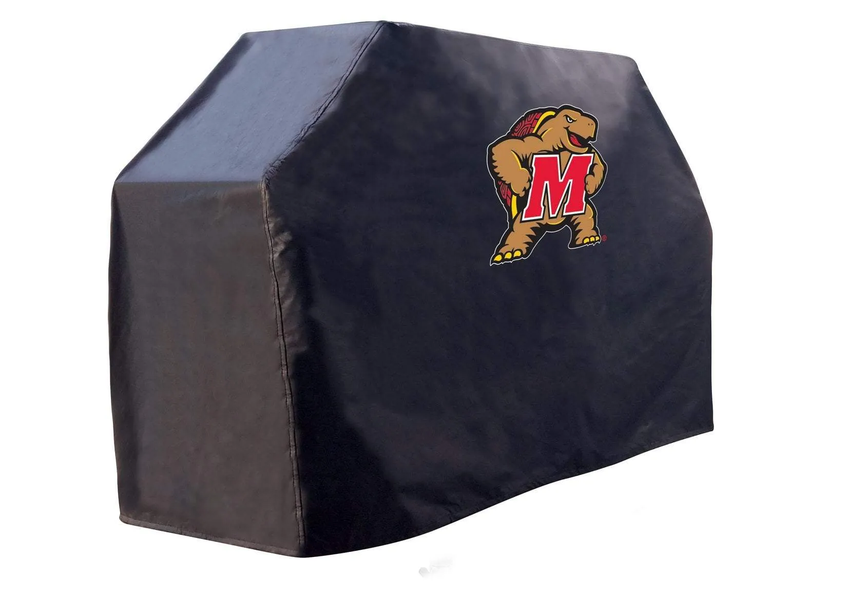 Maryland Terrapins HBS Black Outdoor Heavy Duty Breathable Vinyl BBQ Grill Cover