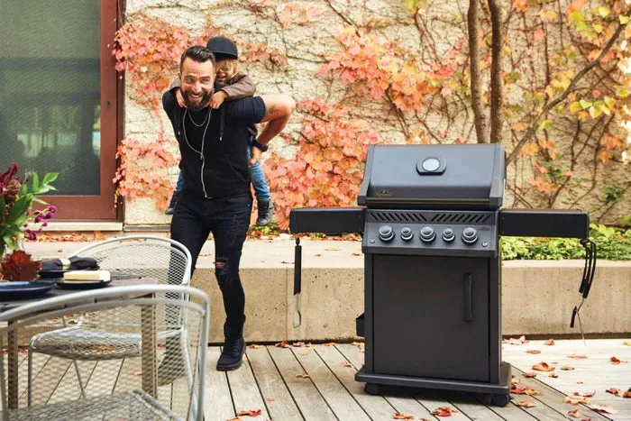 Napoleon Phantom Rogue SE 425 Gas Grill with Infrared Side and Rear Burner RSE425RSIBNK-1-PHM