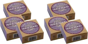 Sex Wax Quick Humps Surfboard Wax, 2X Extra Soft, Cold to Cool 48-68F, Coconut Scent, 6 Pack