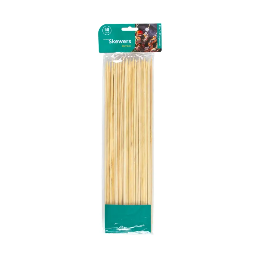 Skewer BBQ Bamboo 30cm x 4mm 50pcs