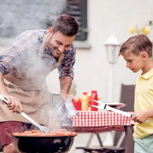 Stainless-Steel BBQ Cooking Utensils