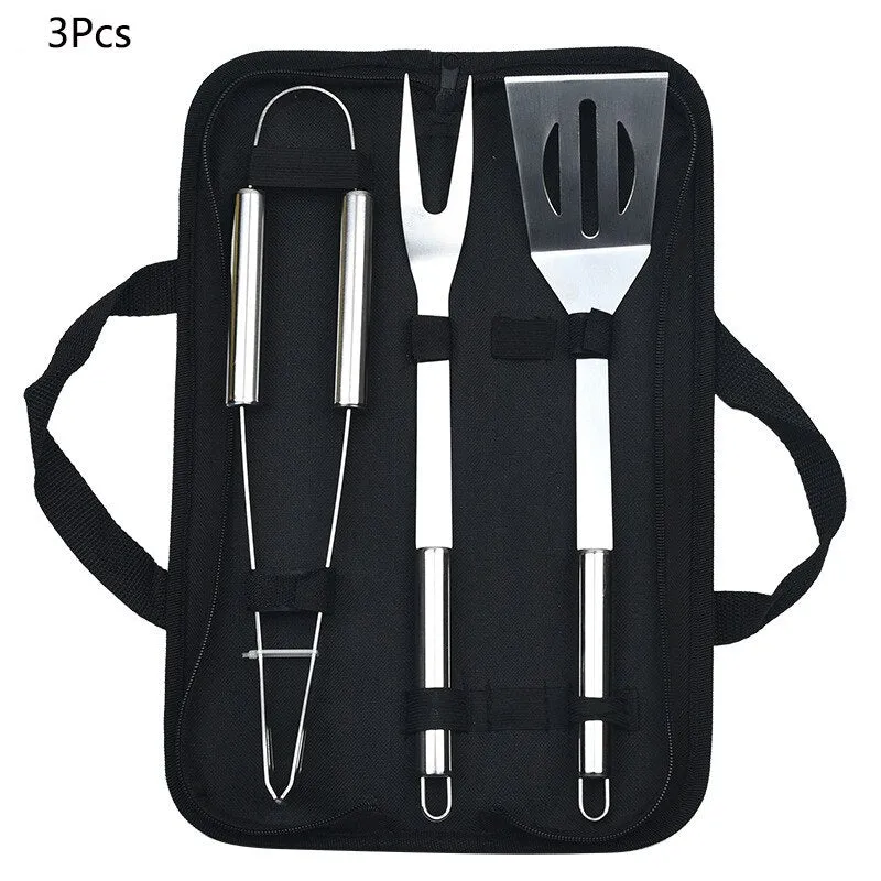 Stainless-Steel BBQ Cooking Utensils