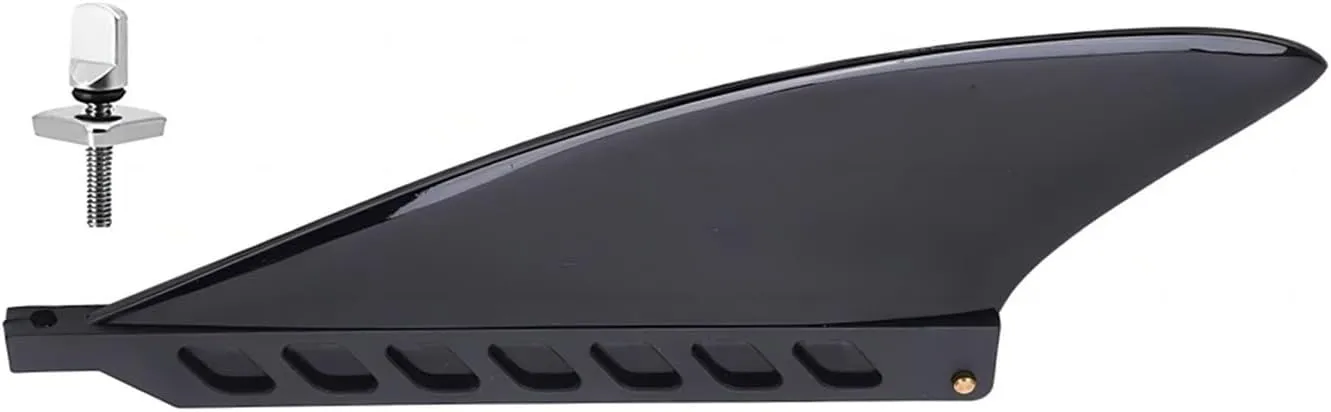 *This Well Rounded Template is Designed to Strike 3" Black Surf SUP Fin with Screws Flex Soft SUP Longboard Thruster Fin Sets (Color : Fin no Tool Screw)