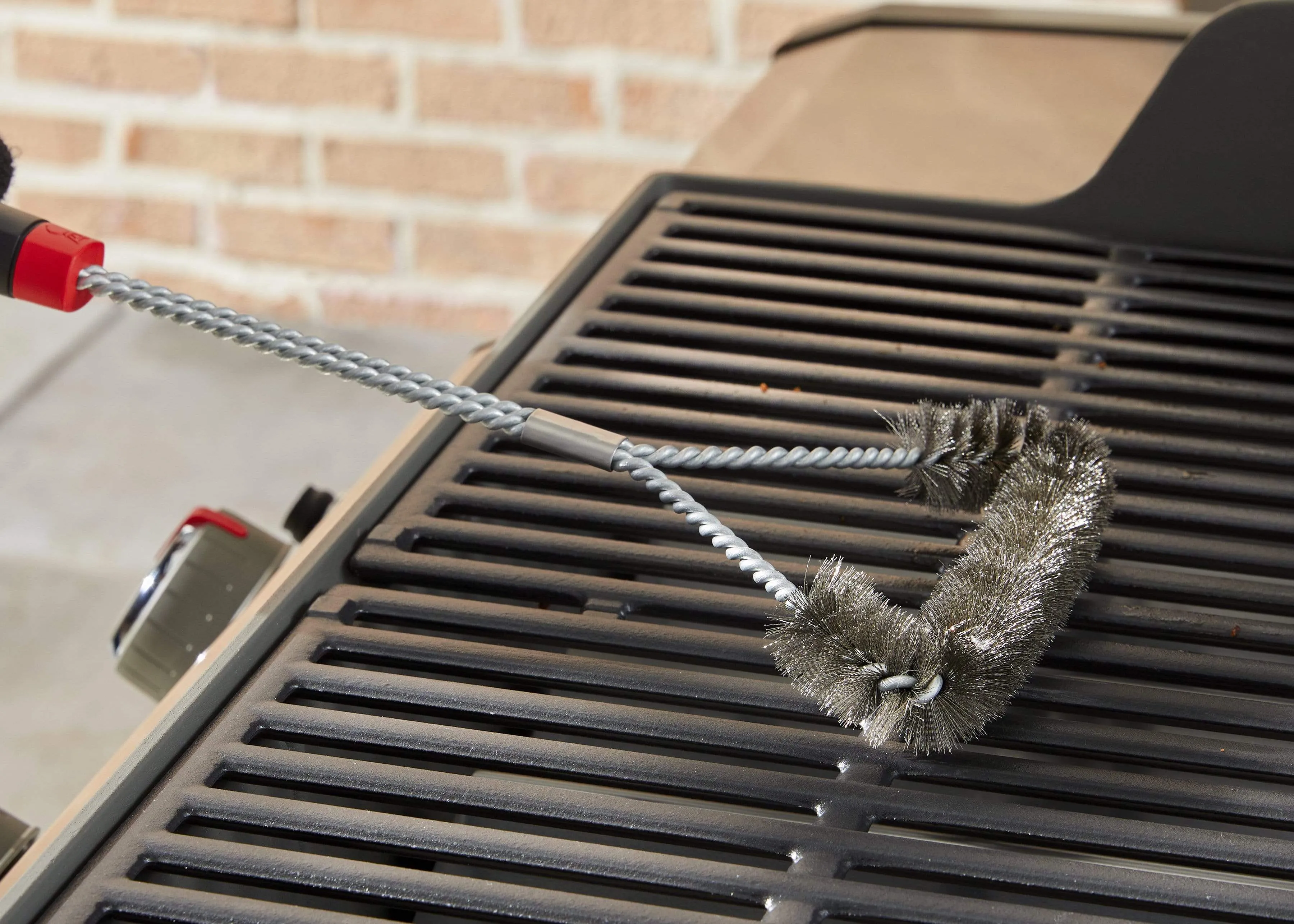 Weber 6278 - Three-Sided Grill Brush 18"
