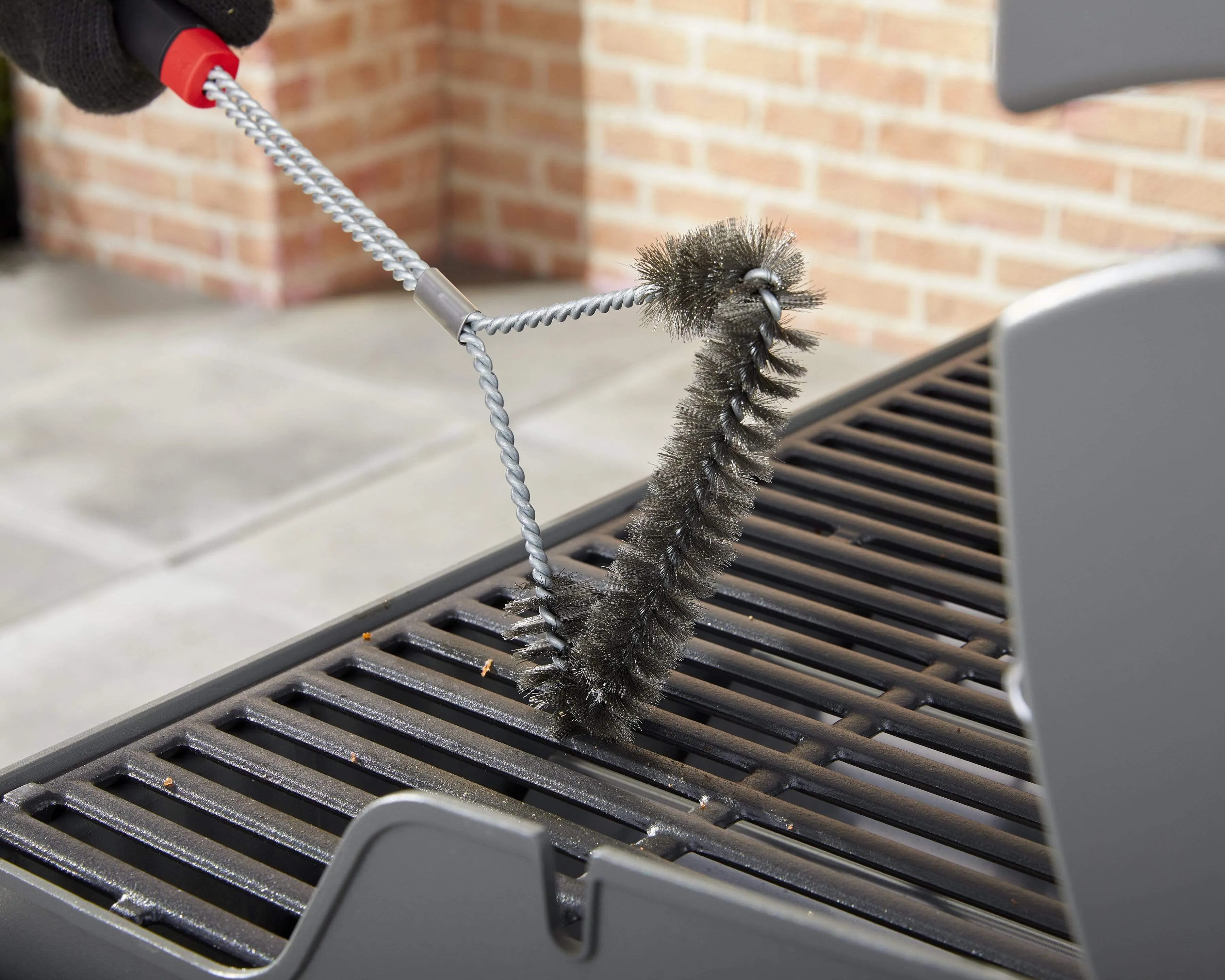 Weber 6278 - Three-Sided Grill Brush 18"