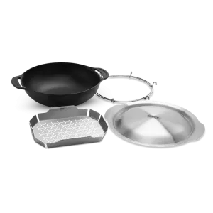 Weber CRAFTED Wok & Steamer Set