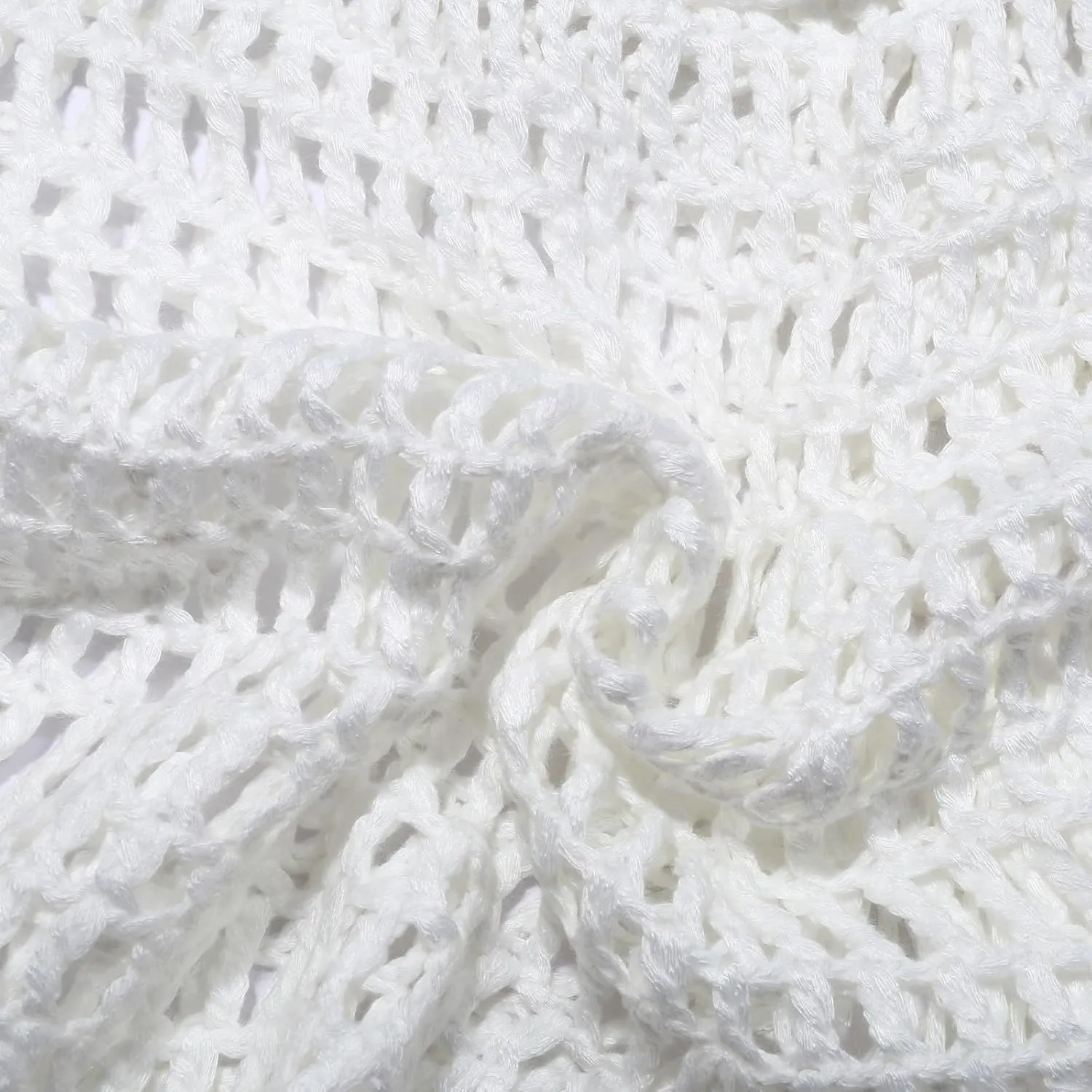Women's Crochet Cover Up Shorts Hollow Out Knit Bathing Suit Crochet Beach Shorts Coverup Bottom